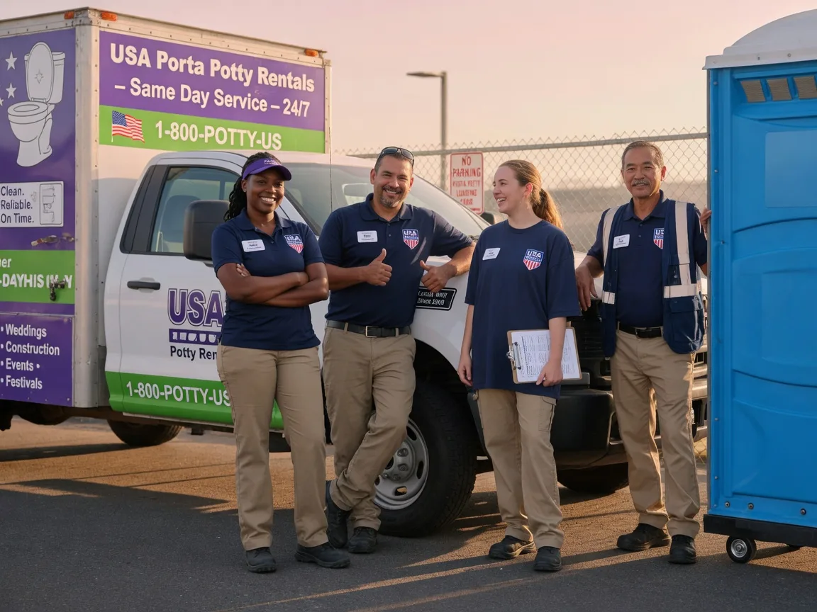 Porta Potty Rental company in Girard, IL